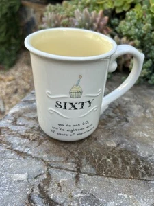 SIXtieth birthday- 60th Birthday Mug by Grasslands Road Gift - Picture 1 of 9