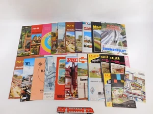 Faller Kibri Noch Vollmer H0 Etc Lot Catalogs Magazines #DT954-7 - Picture 1 of 7
