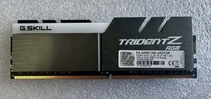 G. SKILL Trident Z RGB 16GBx1 F4-3200C16D (DDR4-3200 ) Memory - Picture 1 of 3