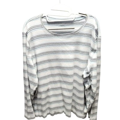 Liz Claiborne Womens Top Multi-Color Size 3X Cotton Blend Pullover Long Sleeve - Image 1 of 4