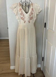 NEW W/TAGS Flying Tomato - A. Calin - As Time Grows bohemian Vintage S Large - Picture 1 of 7
