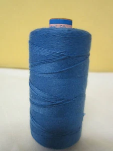 (0,01,3€/1 m)    1 Rolle 500 m Nähgarn Stärke 50 Farbe Blau Amann Saba  (50 s 2 - Picture 1 of 1