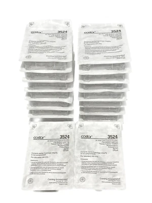 (20) Corning Costar 24-Well Sterile PS TC Treated Cell Culture Plate 3524 - Image 1 of 4