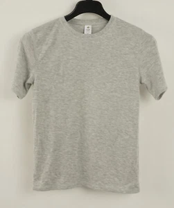 Tucker + Tate Kids XL 14/16 Short Sleeve Heather Gray Brushed Knit Crewneck Tee - Picture 1 of 7