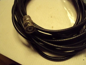RG-58A/U coax; BNC connectors both ends; 25 feet - Picture 1 of 1