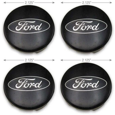 Оригинальные центральные колпаки для Ford Transit Focus Edge Fiesta Escape 6M21-1003 черные 3836 - Изображение 1 из 2