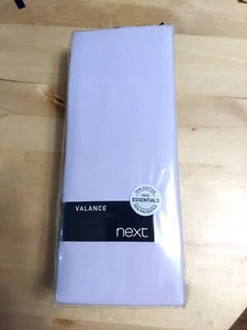 New NEXT Single Bed Lilac Valance Bedding 90cm x 190cm - Picture 1 of 6