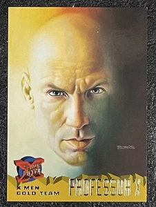 Professor X 1995 Fleer Ultra X-Men Gold Team Marvel Comics Karte #105 Anime Vintage - Bild 1 von 2