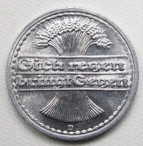 1920-D Germany 50 Pfennig GEM UNC Coin AD878 - Picture 1 of 4