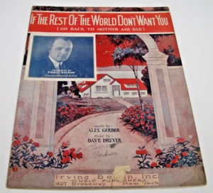Vintage 1920's Sheet Music Lot Of 6 Jazz Easy Listening Pop Movies Musicals READ - Picture 1 of 13