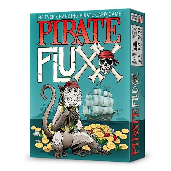 Pirate Fluxx: The Ever-Changing Pirate Card Game! New Sealed Free Shipping USA - Image 1 of 1
