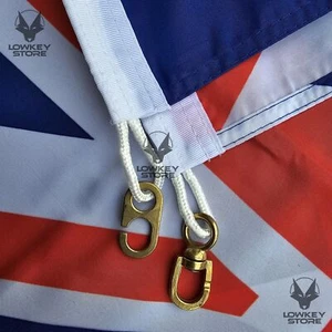 Australian Flag Heavy Duty Spun Polyester 1800*900 with Brass Clips Australia - Picture 1 of 8