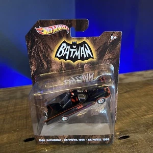 NEW HOT WHEELS BATMAN 1966 BATMOBILE BLACK 2011 1:50 - Picture 1 of 5