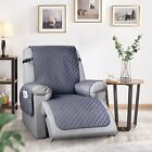 Recliner Chair Sofa Cover With Nonslip Strap Couch Protector Cover Slipcover Pet