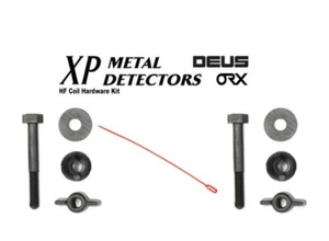 XP Deus ORX Metal Detector Hardware Kit Set 2 Bolts for Search Coil NEW Free S/H - Picture 1 of 4