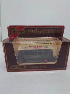 Matchbox Models of Yesteryear Y-23 1922 AEC Omnibus (HAIG WHISKY) New In Box NIB - Picture 1 of 8