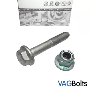 Genuine VW Golf Mk4 Front Suspension Strut Hub Pinch Bolt Nut Beetle Audi A2 A3 - Picture 1 of 2