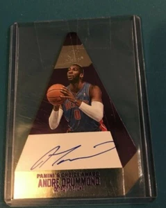 2013-14 Panini Preferred Purple #92 Andre Drummond Autograph 6/15 Crown Royale - Picture 1 of 2