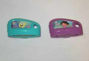 Fisher Price Smart Cycle Lot of 2 Game Cartridges Dora & Spongebob Squarepants - Picture 1 of 6