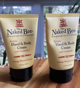 Crema corporal de manos The Naked Bee Serious con ceramida 3 3,25 oz cada una - 6,5 oz TOTAL - Imagen 1 de 4