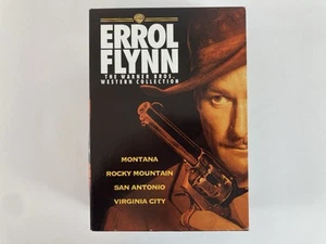 Errol Flynn The Warner Bros Westerns Collection 4-Disc DVD Box Set - Imagen 1 de 24