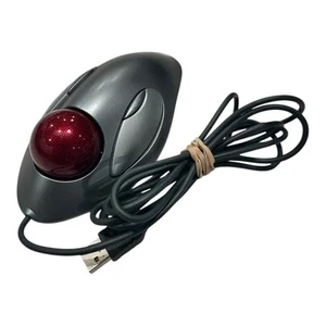 Tested LOGITECH T-BC21 Trackman Marble Trackball Wired USB Mouse 810-000767 - Photo 1/8
