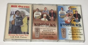 Bill Owens Dolly Parton The Kinfolks Dollys Kin Live At Dollywood Cassette Tapes - Picture 1 of 2
