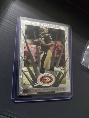RICKY WILLIAMS 1999 DONRUSS PREFERRED QSC SILVER ROOKIE #79 SAINTS - Image 1 of 2