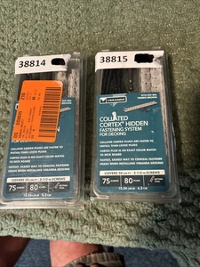 2 Stück-FastenMaster sortierter Kortex verstecktes Befestigungssystem - 2-1/2 Zoll Holz braun - Bild 1 von 3