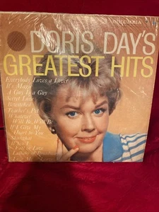 Doris Day's Greatest Hits-Columbia 6 Eye CL1210 VG+ Vinyl Album LP - In Shrink - Picture 1 of 6
