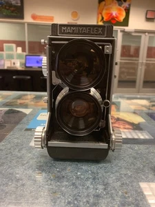 Mamiyaflex C2 Twin-Lens Reflex W/MAMIYA-SEKOR 65MM F/3.5 LENS AS-IS READ - Picture 1 of 6