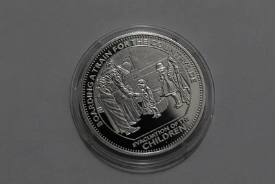 🧭 🇬🇧 UK GB STERLING SILVER 20.4 Gr PROOF COUNTRY TRAIN 2008 B78 WW5 - Photo 1/4