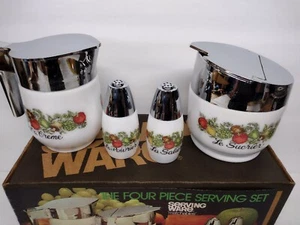 GEMCO Juego de cuatro piezas para servir Spice Excitment 8194 de colección 1971 Nuevo de Lote Antiguo - Imagen 1 de 6