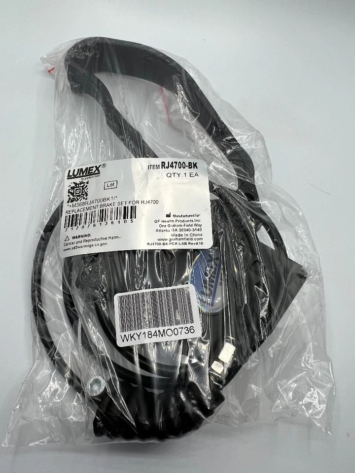 MONTAJE FRENO REPUESTO PARA ANDADOR LUMEX RJ4700 #RJ4700-BK Foto 1 de 1