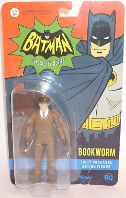 Figura de acción Batman serie de televisión clásica Bookworm NUEVO Funko DC Comics  Foto 1 de 2