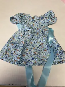 Fits 16” 17” 18” CABBAGE PATCH KIDS GIRL DOLL CLOTHES Floral Dress Only - Picture 1 of 2