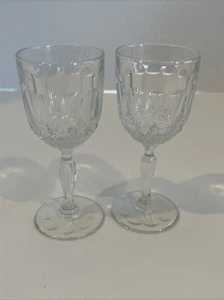 "Vidrio de licor de tiro transparente vintage VMC 4"" VMR3 (juego de 2)" - Imagen 1 de 6