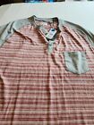 PX Los Angeles Go Exploring 1/4 Button Casual Shirt XLT New