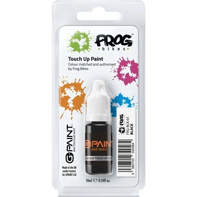 "PINTURA DE RETOQUE DE BICICLETAS FROG ""NEGRA"" - Imagen 1 de 4