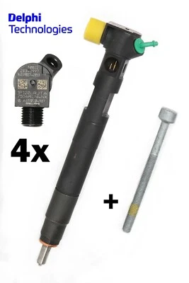 Inyector Mercedes OM651 A6510704987 A6510700587 Delphi 200 220 CDI - Image 1 of 4