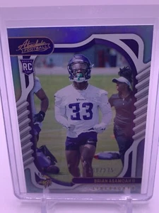 2022 Panini Absolute - Spectrum #148 Brian Asamoah II RC 160/275 - Picture 1 of 2