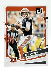 2023 DONRUSS #57 JOE BURROW CINCINNATI BENGALS - Foto 1 di 2