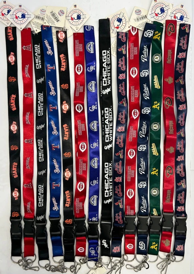 MLB Baseball Lanyard with Detachable Keychain - Image 1 of 1