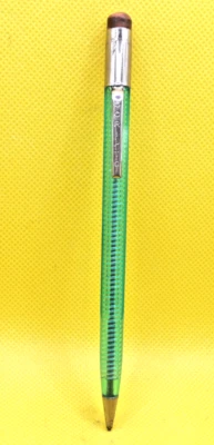 Scripto Vintage Transparent Green  l.l mm Pencil-Used-free tin of lead-working - Imagem 1 de 3