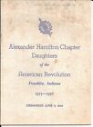 1955-56 Alexander Hamilton Chapter Daughters Of The American Revolution, Dar, In