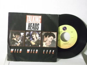 Talking Heads,Sire,"Wild Wild Life",US,7" 45 with P/S,1986 alt. rock classic,M- - Picture 1 of 1