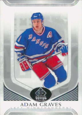 2020-21 SP Signature Edition Legends #106 Adam Graves New York Rangers - Image 1 of 2