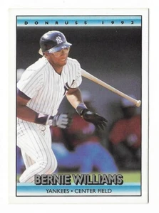 Bernie Williams 1992 Donruss #344 New York Yankees - Picture 1 of 2