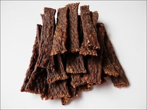 Dried Dog Treats Meaty Strips - 100% NATURAL Treats for Dogs, Beef, Rabbit, Duck