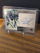 2021-22 SP Authentic Cam Talbot Sign of the Times Auto
